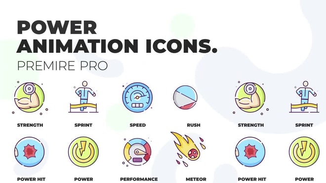 Photo of Power & Haste – Animation Icons – Motionarray 1142415