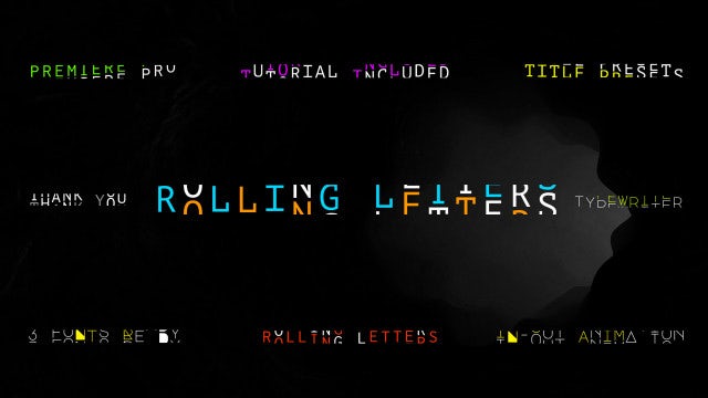 Photo of Rolling Letters Animation – Motionarray 1600165