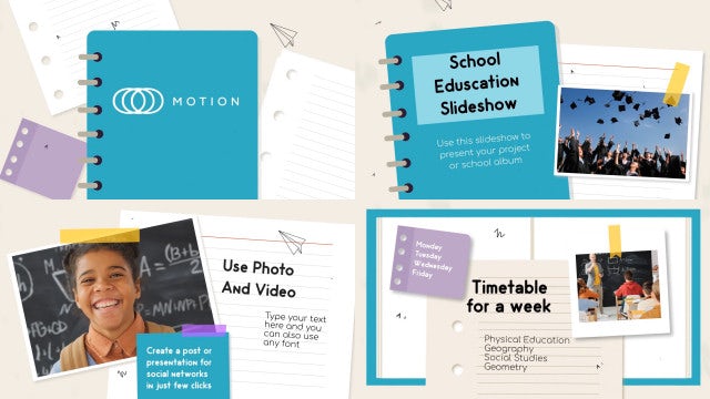 Photo of School Education Slideshow – Motionarray 1642218