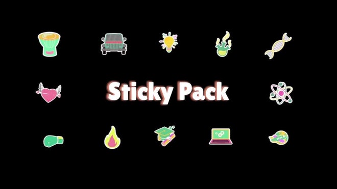 Photo of Sticky Pack – Motionarray 1635393