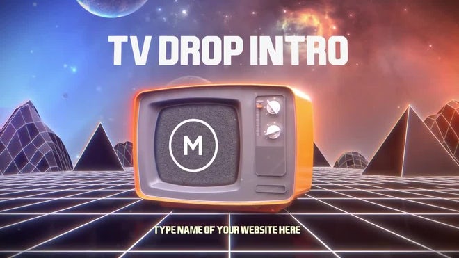 Photo of TV Drop Intro – Motionarray 1631746