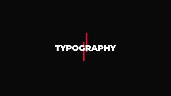 Photo of Typography And Slides – Motionarray 1617507