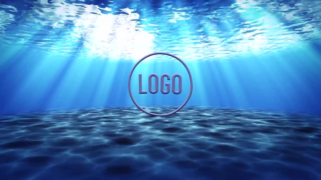 Photo of Underwater Logo – Motionarray 1627872