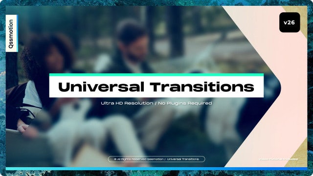 Photo of Universal Transitions – Motionarray 1638447