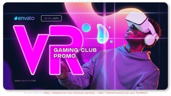 Photo of VR Gaming Club – Videohive 45907417