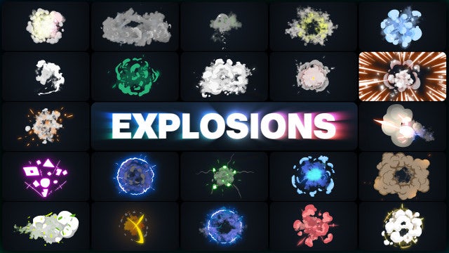 Photo of Advanced Explosions Pack – Motionarray 1696618