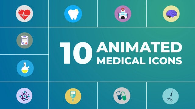 Photo of Animated Medical Icons – Motionarray 1662032