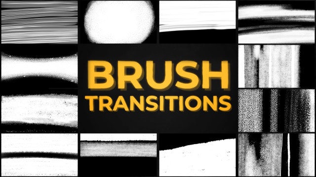 Photo of Brush Transitions – Motionarray 1700162