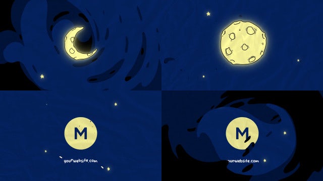 Photo of Cartoon Moon Logo Opener – Motionarray 1692912