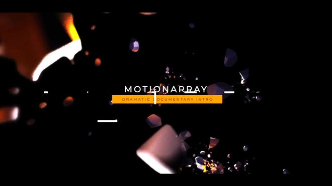 Photo of Dramatic Documentary Intro – Motionarray 1675172