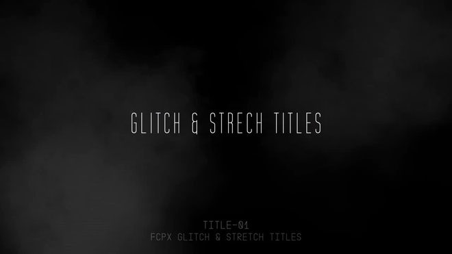 Photo of Glitch & Stretch Titles – Motionarray 1660097