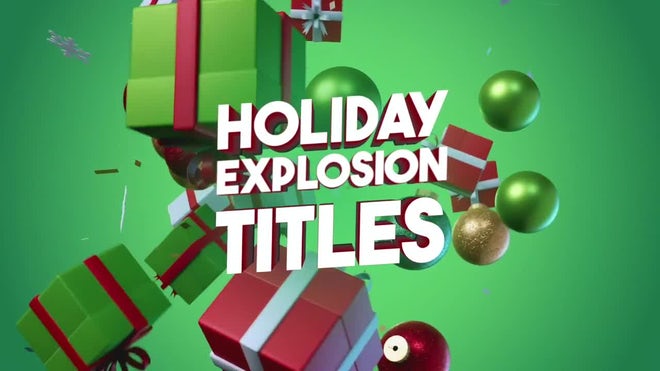 Photo of Holiday Explosion Titles – Motionarray 1665700