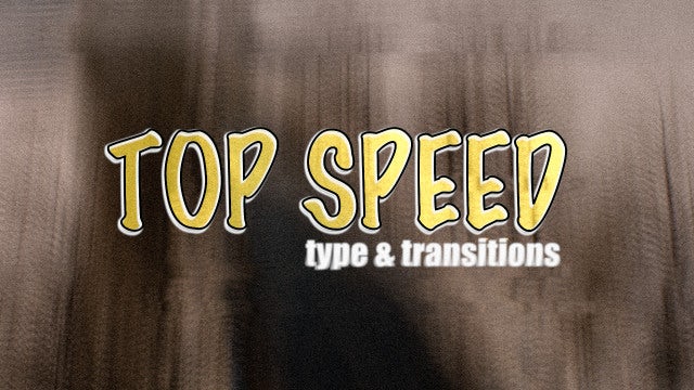 Photo of Top Speed – Type & Transitions – Motionarray 1666664