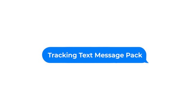 Photo of Tracking Text Messages Pack – Motionarray 1698241