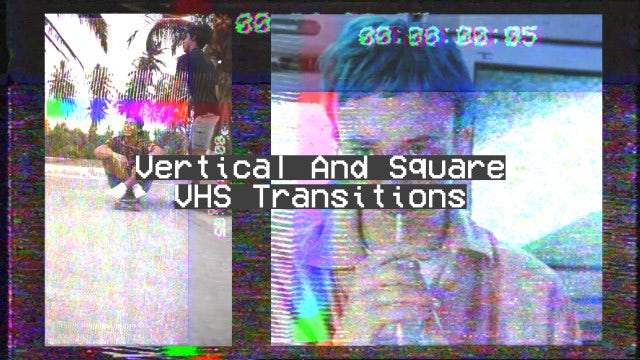 Photo of Vertical And Square VHS Transitions – Motionarray 1658196
