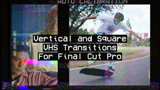 Photo of Vertical And Square VHS Transitions – Motionarray 1677311