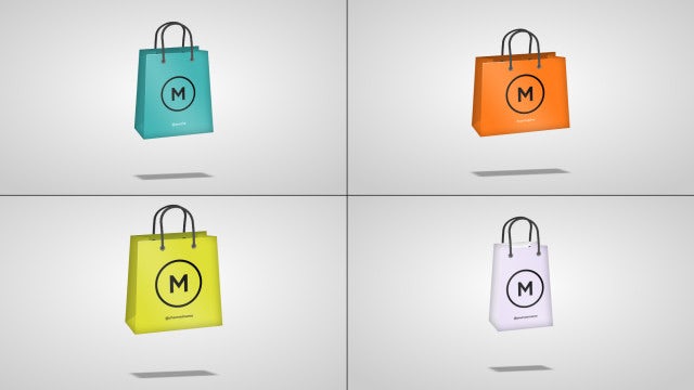 Photo of 3D Animated Shopping Bags – Motionarray 1734043