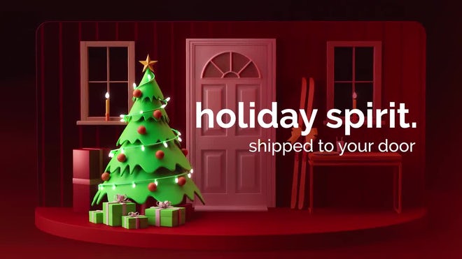 Photo of 3D Holiday Delivery Greeting – Motionarray 1759539