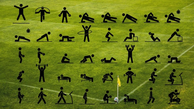 Photo of 40 Animated Fitness Pictograms – Motionarray 1731022