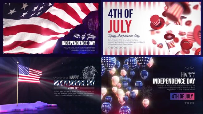 Photo of 4th Of July Greeting Pack – Motionarray 1711236