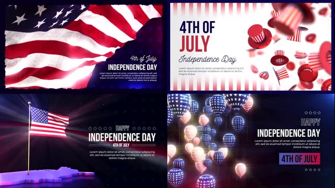 Photo of 4th Of July Greeting Pack – Motionarray 1712104
