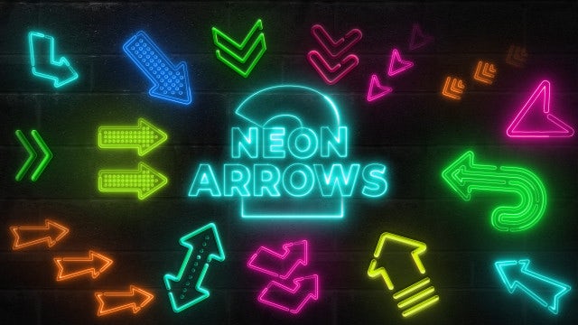 Photo of Animated Neon Arrows Package Part 2 – Motionarray 1719681