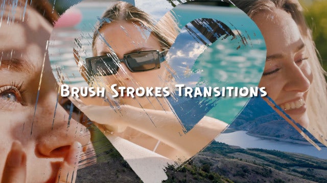 Photo of Brush Strokes Transitions – Motionarray 1754843