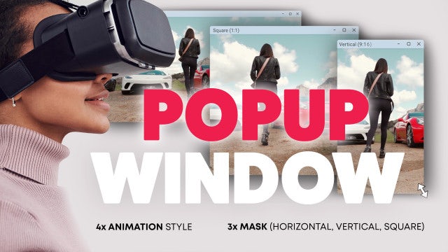 Photo of Computer Popup Window – Motionarray 1727323