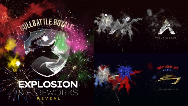 Photo of Explosion & Fireworks Logo – Motionarray 1735870