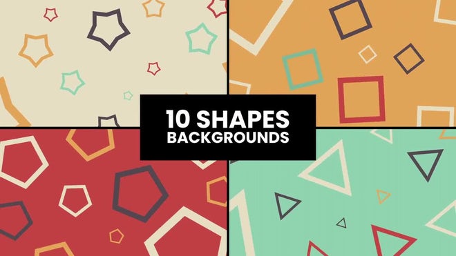 Photo of Geometric Shapes Backgrounds – Motionarray 1717451