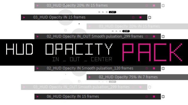 Photo of HUD Opacity In_Out_Center – Motionarray 1684117