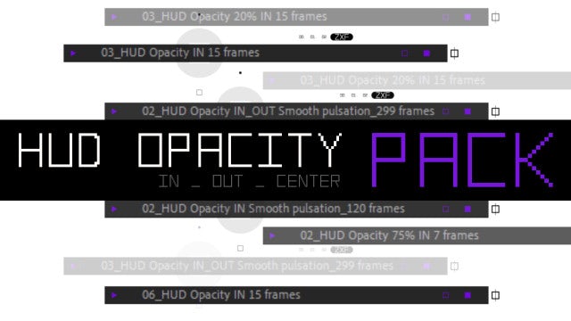 Photo of HUD Opacity In_Out_Center – Motionarray 1707118