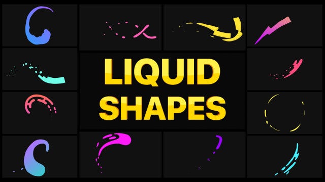 Photo of Liquid Shapes – Motionarray 1712024