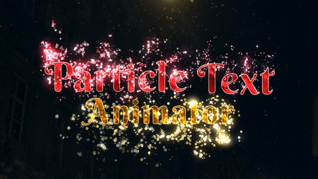 Photo of Particle Text Animator – Motionarray 1350741