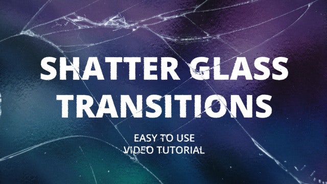 Photo of Shatter Glass Transitions – Motionarray 1663244