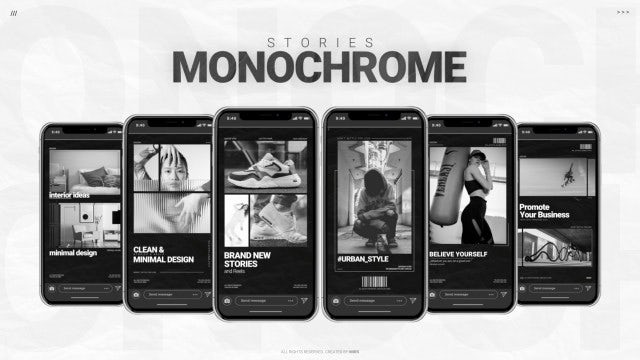 Photo of Stories: Monochrome – Motionarray 1746031