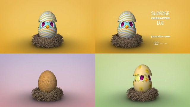 Photo of Surprise Character Egg – Motionarray 1731570
