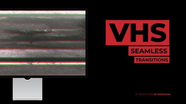 Photo of VHS Transitions – Motionarray 1753233