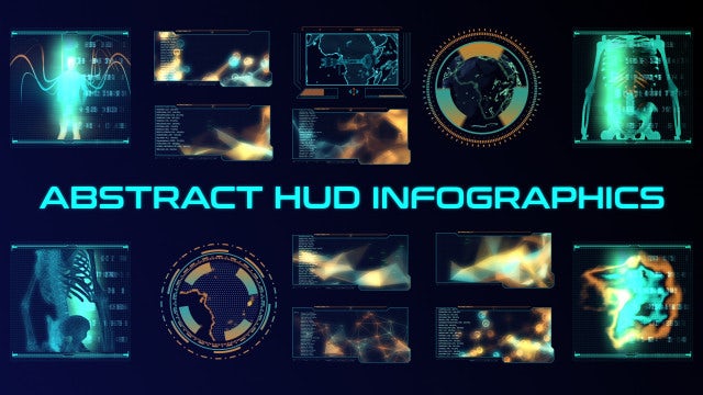 Photo of Abstract HUD Infographics – Motionarray 1799405