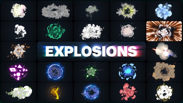 Photo of Advanced Explosions Pack – Motionarray 1762464