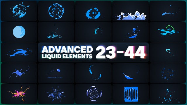 Photo of Advanced Liquid Elements – Motionarray 1825694