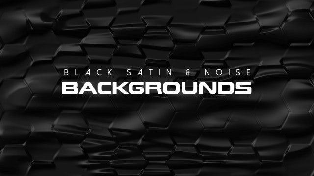 Photo of Black Satin & Noise Backgrounds – Motionarray 1763234
