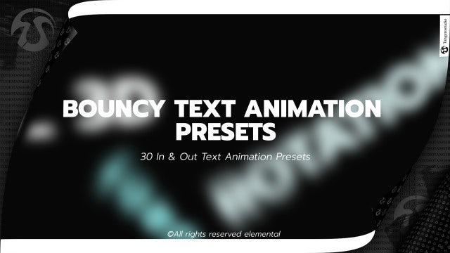 Photo of Bouncy Text Presets – Motionarray 1785348