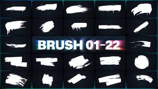 Photo of Brush Elements – Motionarray 1837901