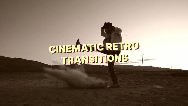 Photo of Cinematic Retro Transitions – Motionarray 1834625