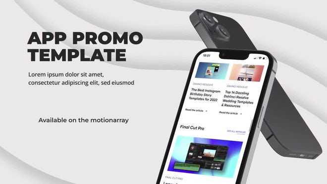 Photo of Clean App Promo – Motionarray 1784367