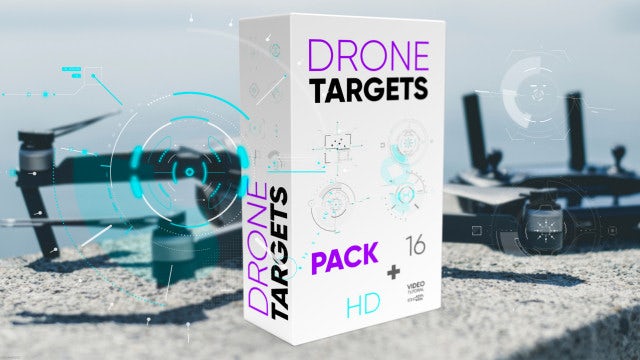 Photo of Drone Targets Pack – Motionarray 1801165