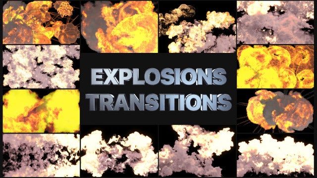 Photo of Explosion Transitions – Motionarray 1791586