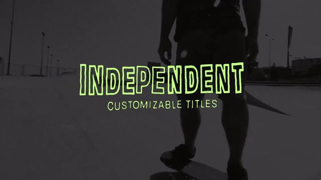 Photo of Independent Titles – Motionarray 1806064
