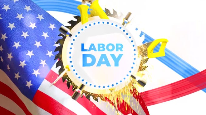 Photo of Labor Day Greetings Logo – Motionarray 1835195
